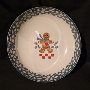 Tianshan Folk Craft Gingerbread dinnerware Bowl, 9 inch Bowl